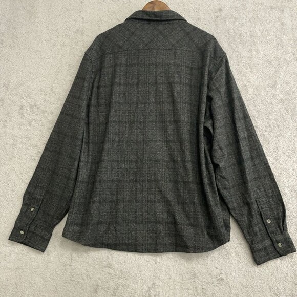 NEW Chaps Men's 3XL Regular Fit Flannel Knit Fleece Shirt - Picture 3 of 10
